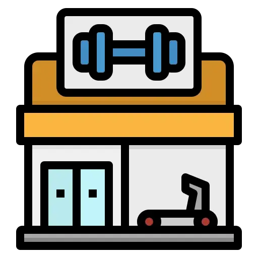 Modern gymnasium at Poulomi Estates Madinaguda