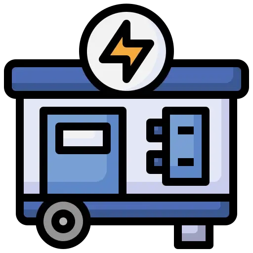 Power backup for common areas at Poulomi Estates