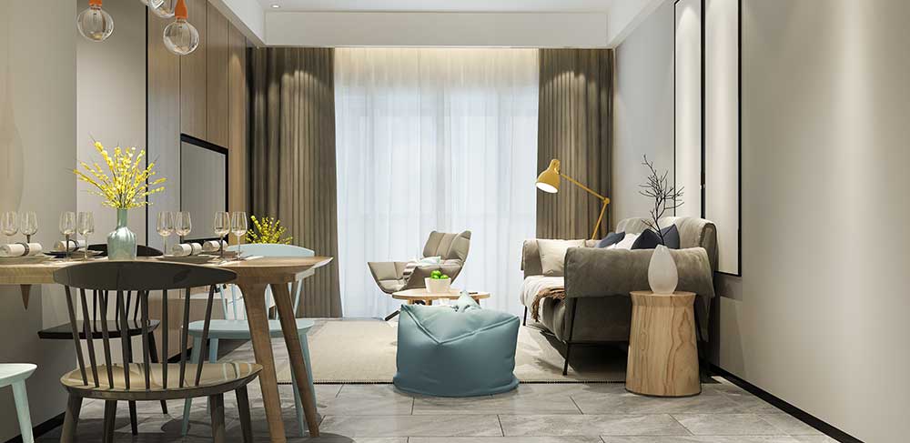 Modern apartment design at Poulomi Estates Madinaguda Hyderabad