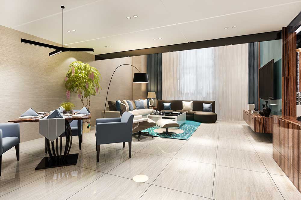 Clubhouse and amenity area at Poulomi Estates Madinaguda